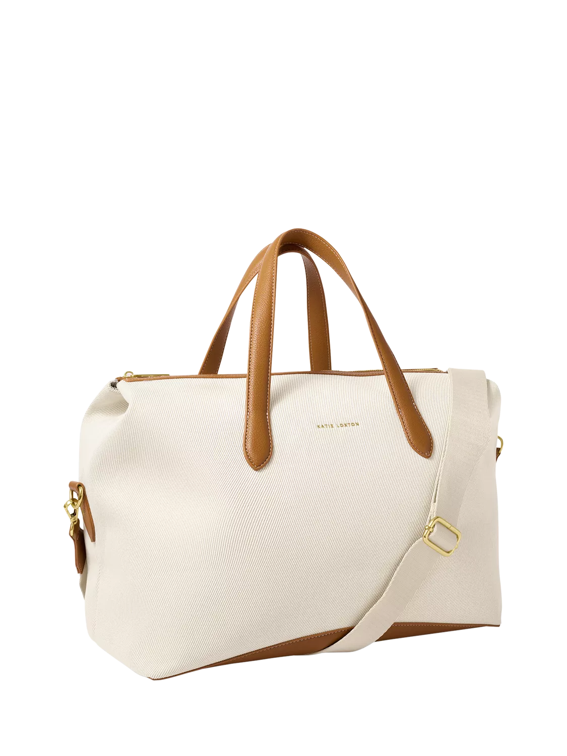 Katie Loxton canvas cabin bag cream (British brand)