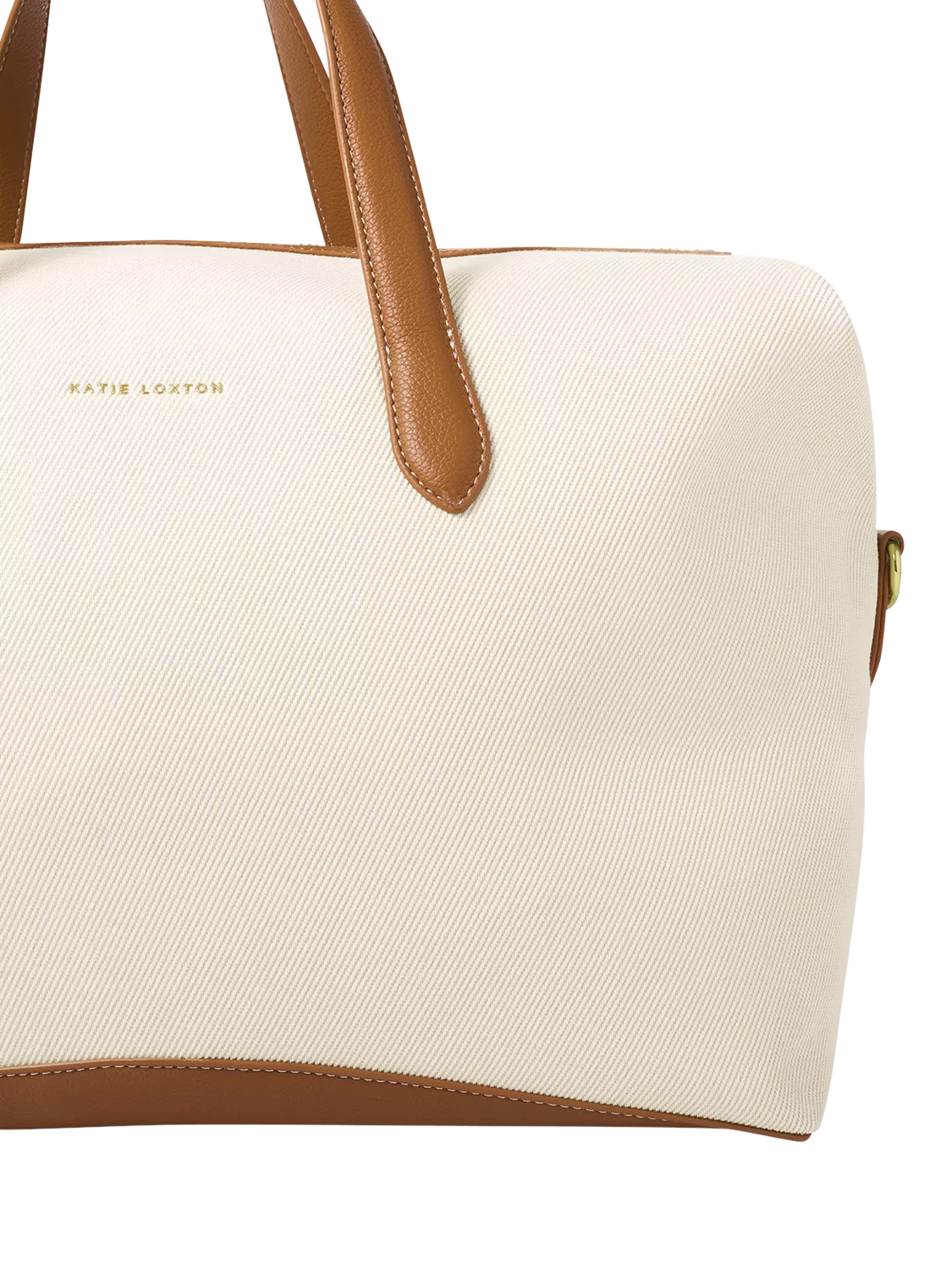 Katie Loxton canvas cabin bag cream (British brand)