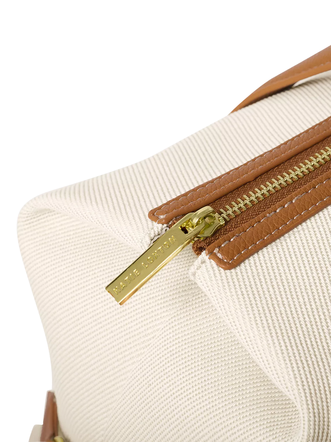 Katie Loxton canvas cabin bag cream (British brand)