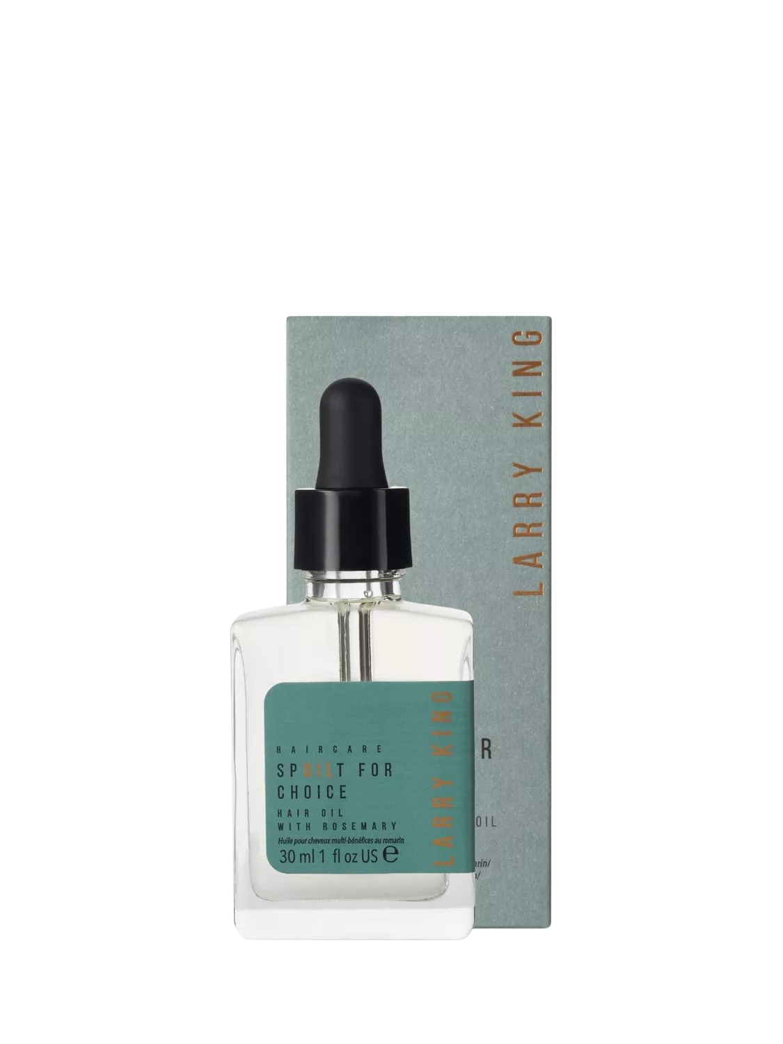 Larry King Spoilt for Choice hair oil 30ml, UK version