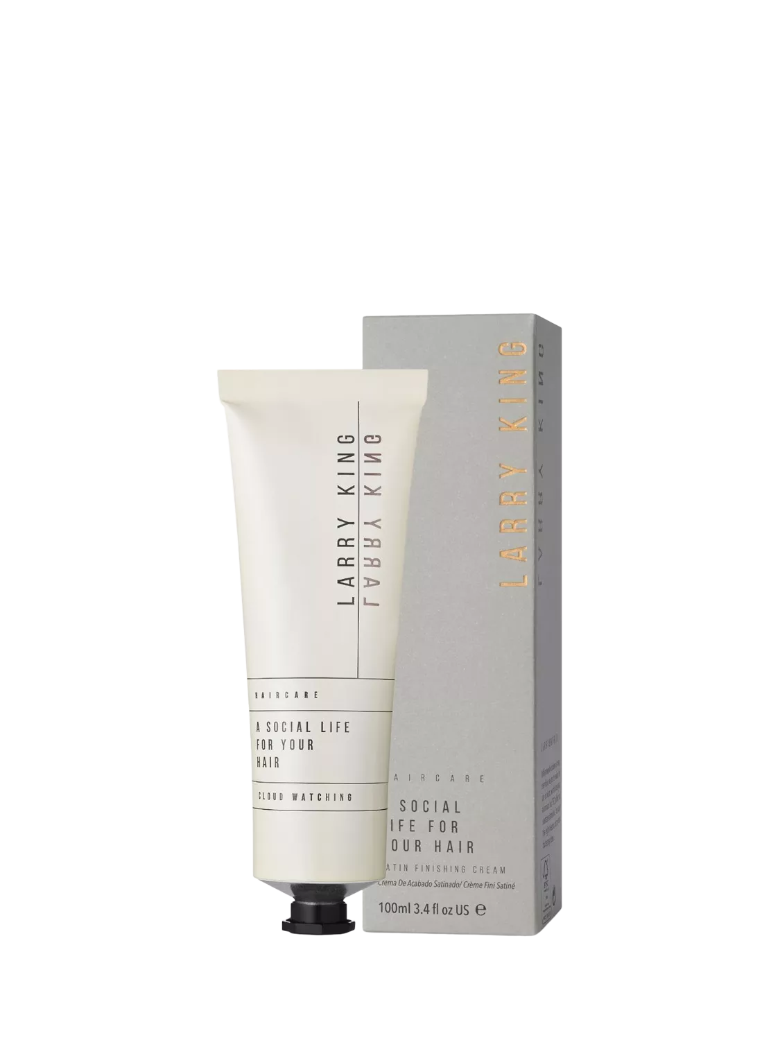 Larry King Satin Finishing Cream 100ml - British product