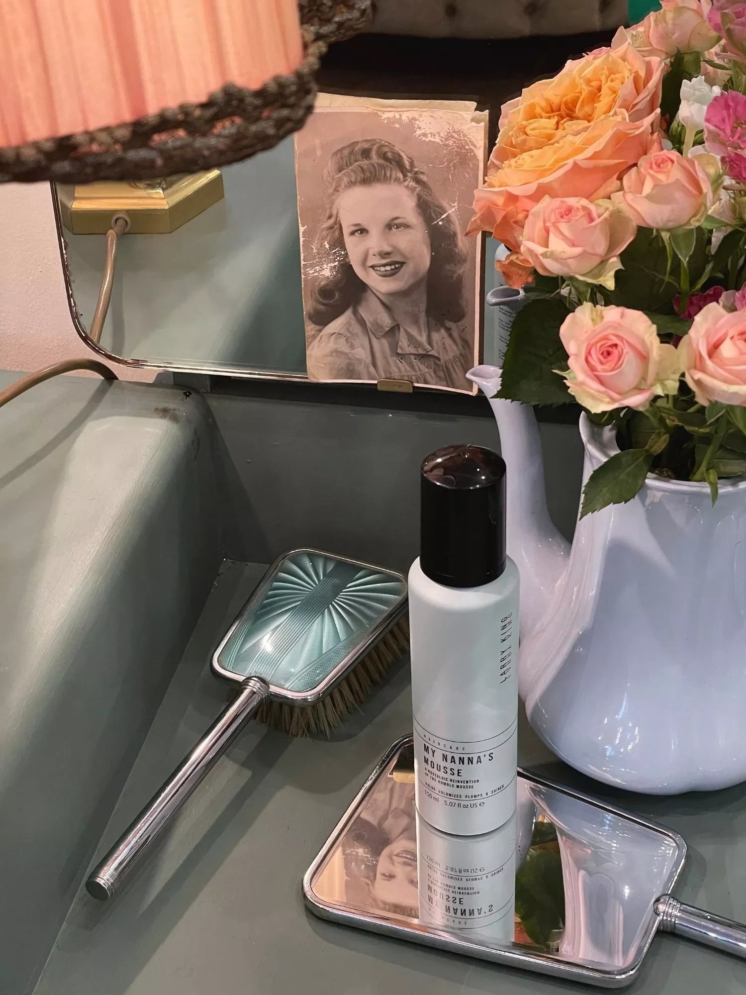 Larry King My Nanna's hair mousse 150ml, UK version