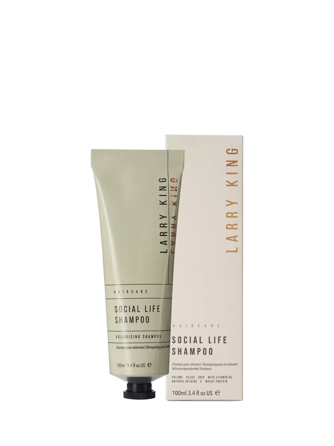 Larry King Social Life shampoo 100ml, UK version
