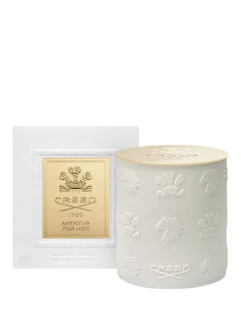 Creed Aventus For Her scented candle 220g, imported from the UK