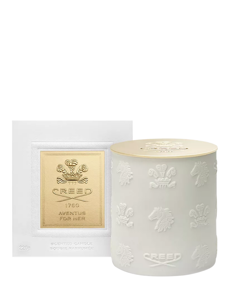 Creed Aventus For Her scented candle 220g, imported from the UK