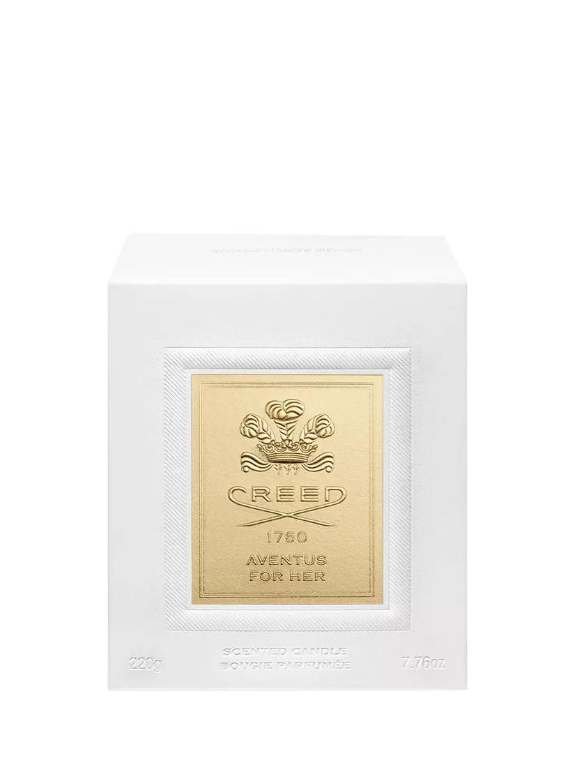 Creed Aventus For Her scented candle 220g, imported from the UK