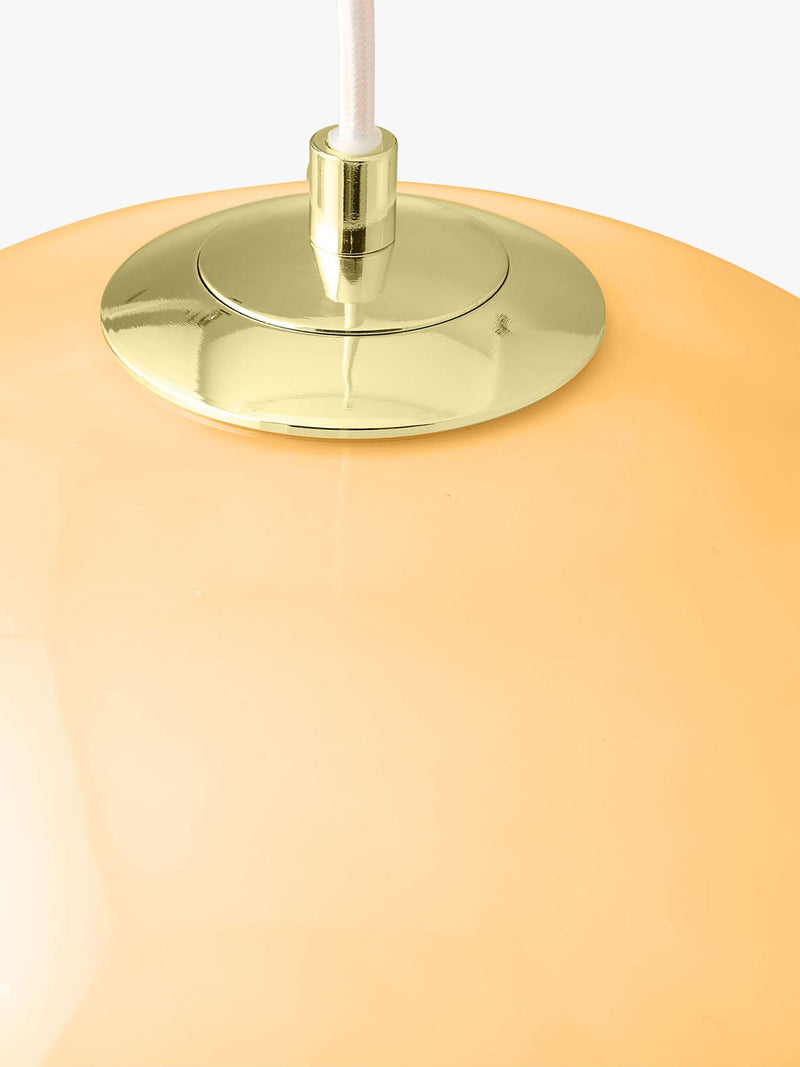 MADE Adrienne triple pendant ceiling light pink, imported from the UK