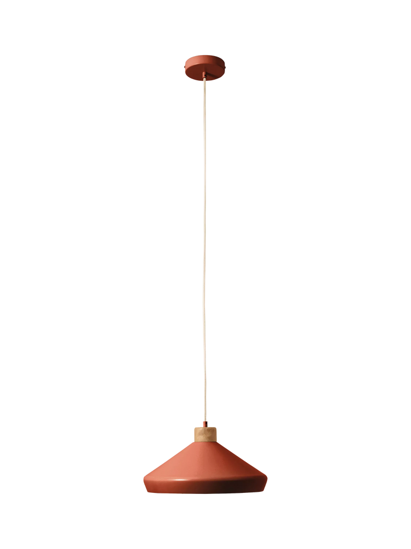MADE Albert red pendant light, UK version
