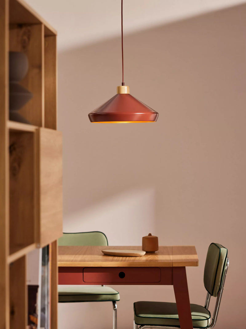 MADE Albert red pendant light, UK version