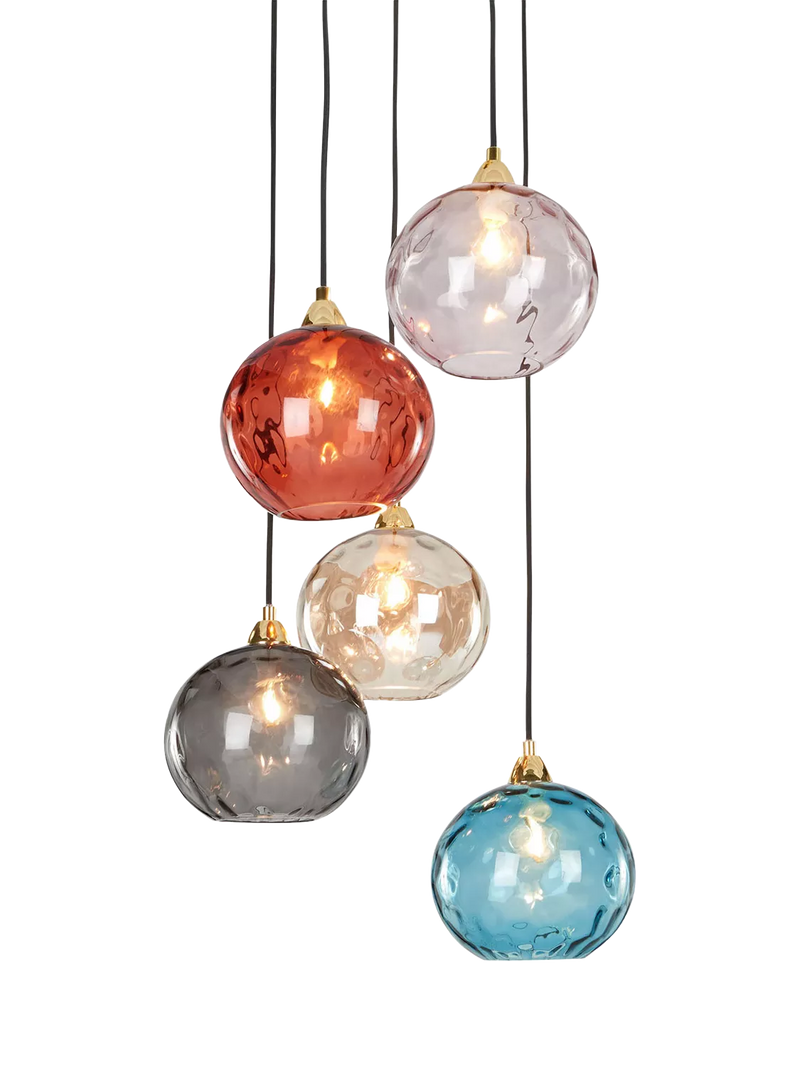 MADE Ilaria 5-light cluster pendant - British product
