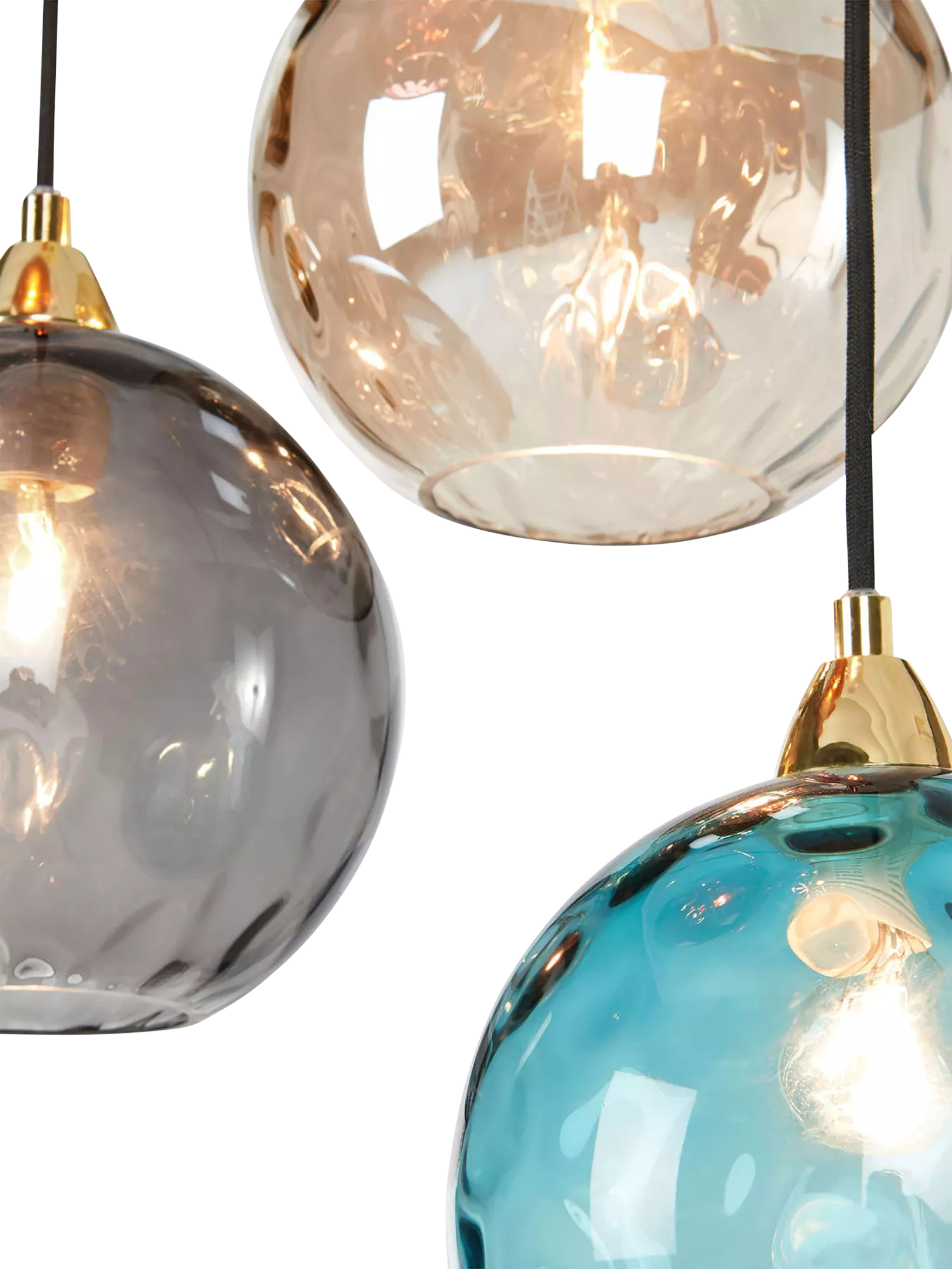 MADE Ilaria 5-light cluster pendant - British product