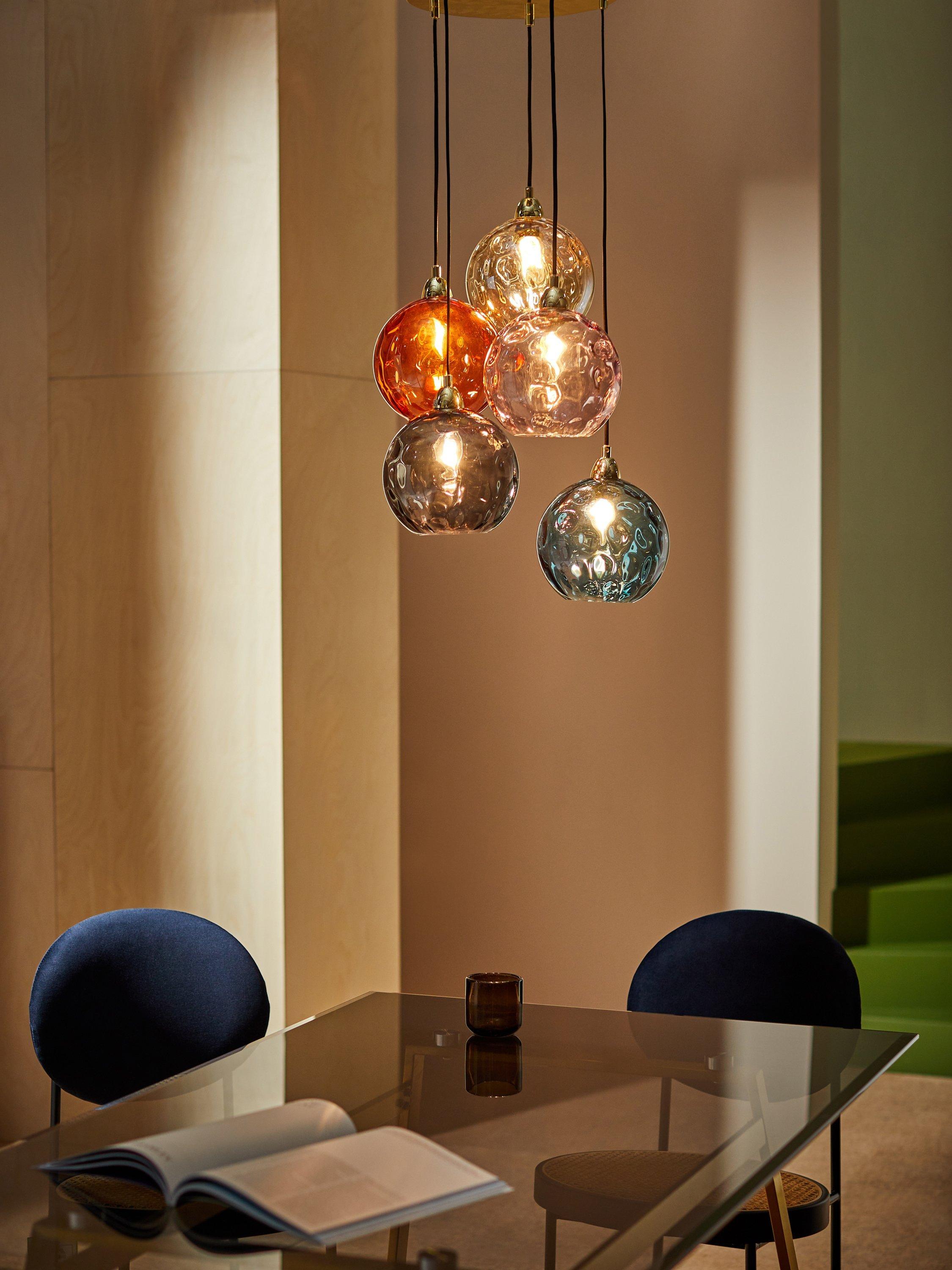 MADE Ilaria 5-light cluster pendant - British product