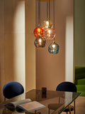 MADE Ilaria 5-light cluster pendant - British product