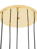 MADE Ilaria cluster ceiling light pink 89cm - British product