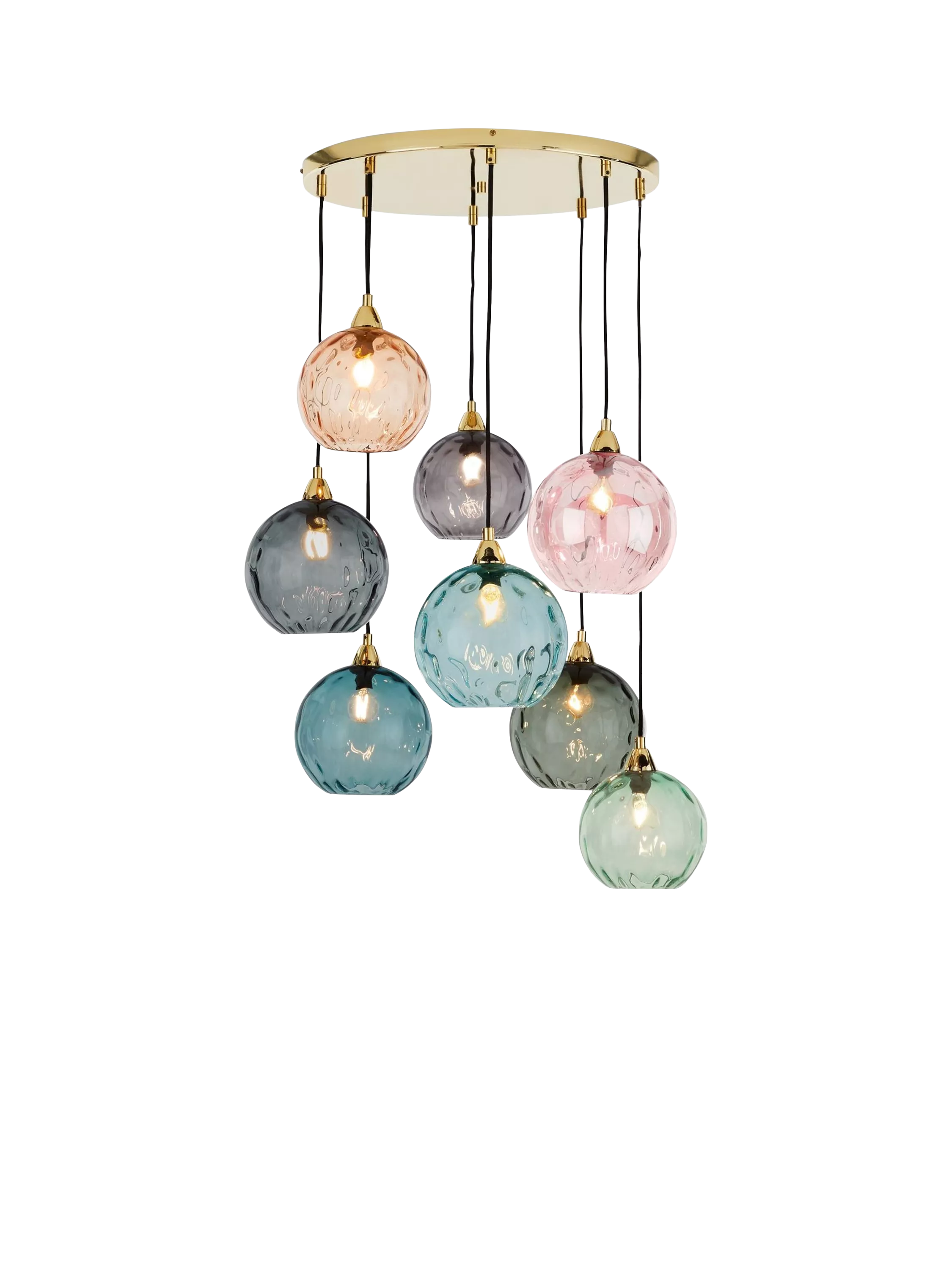 MADE Ilaria XL cluster ceiling light Multi, UK version