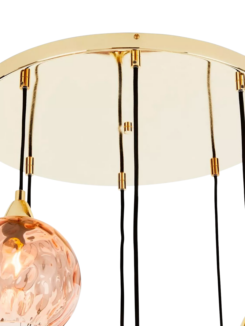 MADE Ilaria XL cluster ceiling light Multi, UK version