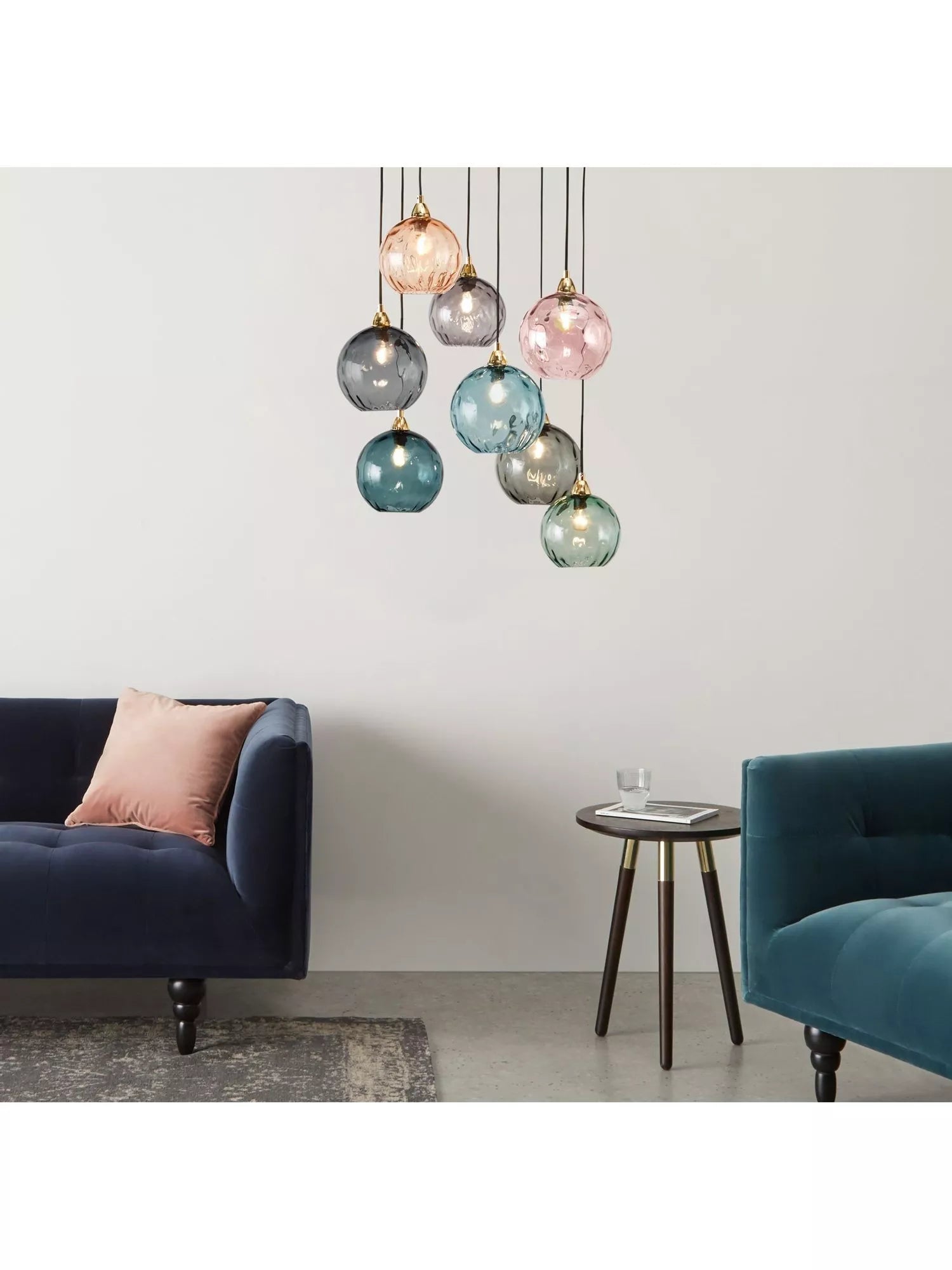 MADE Ilaria XL cluster ceiling light Multi, UK version