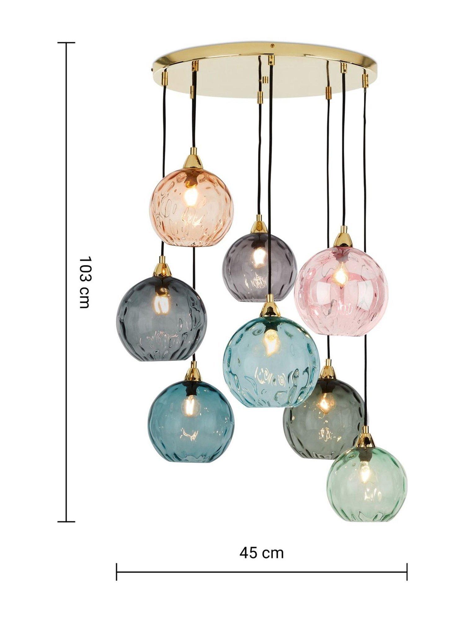 MADE Ilaria XL cluster ceiling light Multi, UK version