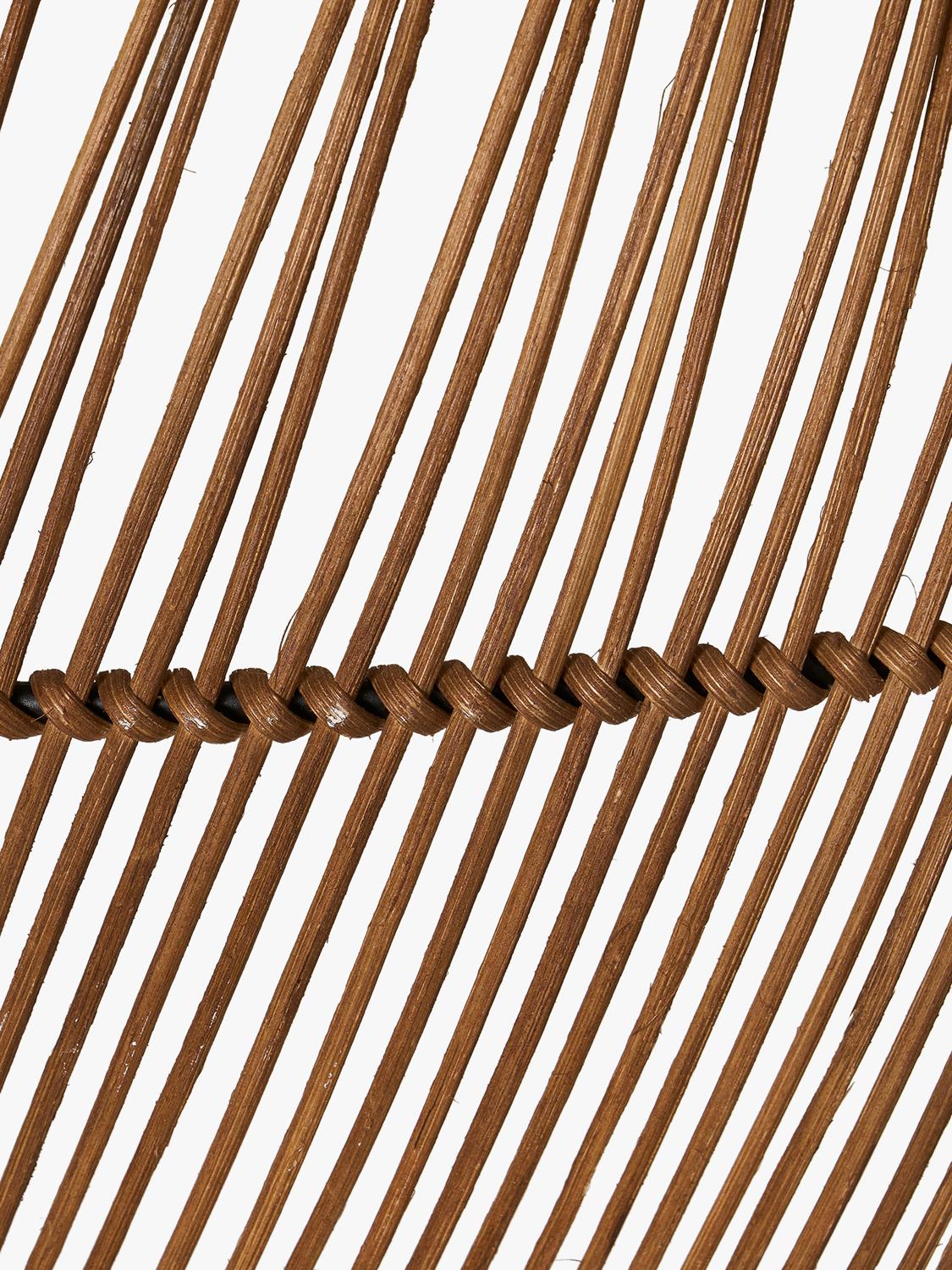 MADE Java XL rattan lampshade dark natural - British product