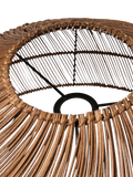 MADE Java XL rattan lampshade dark natural - British product