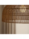 MADE Java XL rattan lampshade dark natural - British product