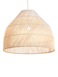 MADE Java tapered ceiling shade natural rattan 34cm (British brand)