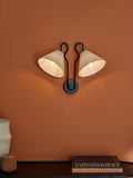 MADE Madelyn double arm wall light black (British brand)