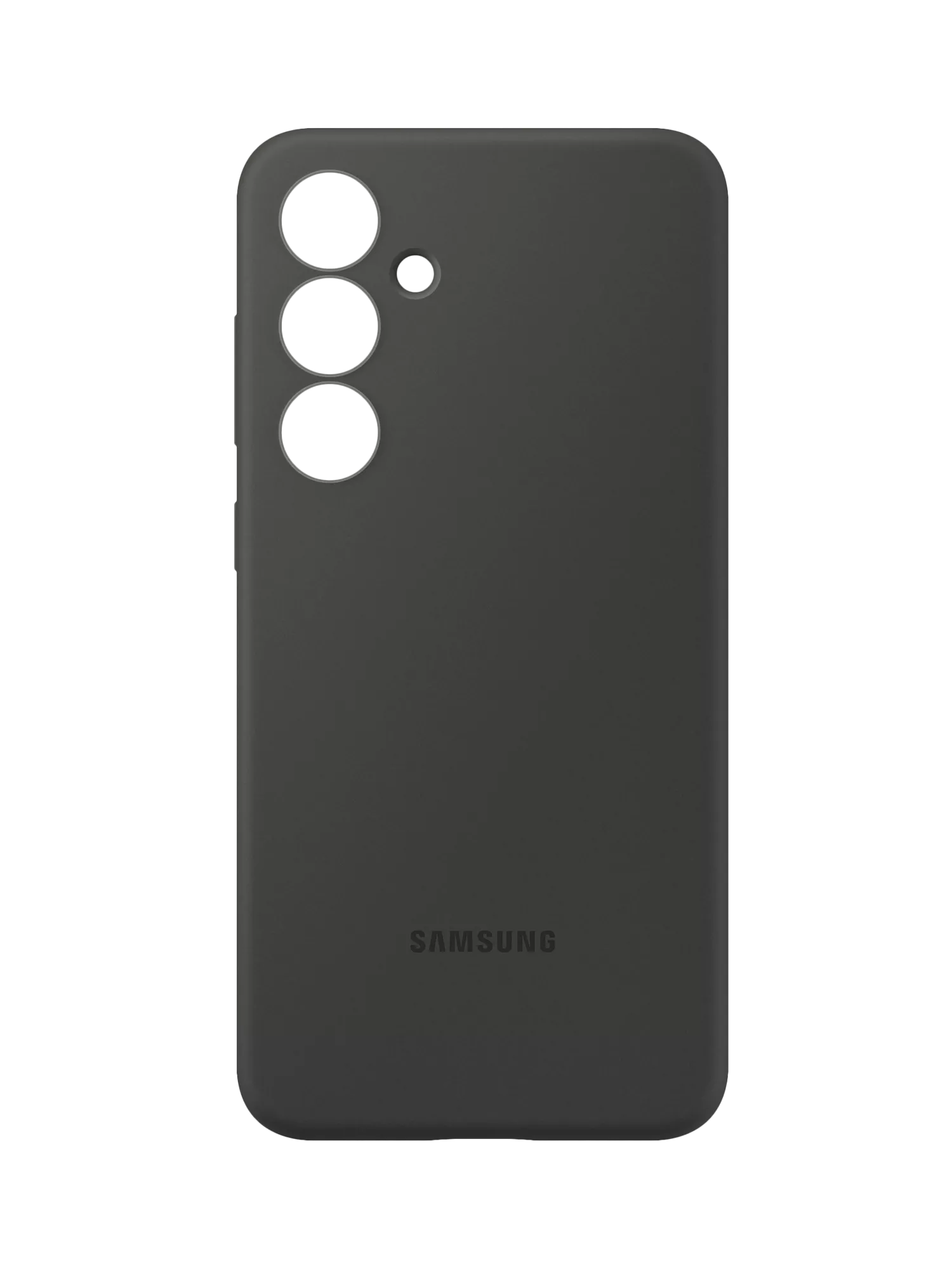 Samsung silicone case black Galaxy S24 FE - British product