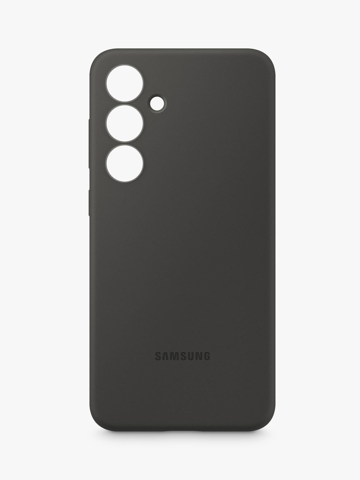 Samsung silicone case black Galaxy S24 FE - British product