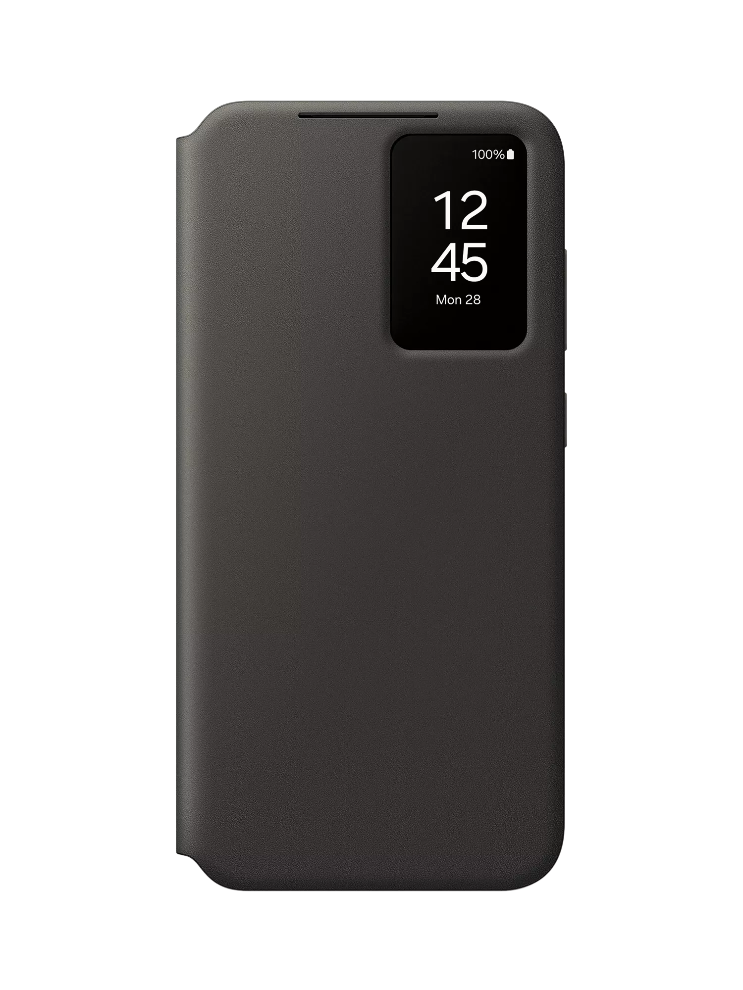 Samsung S24 FE Smart View Wallet Case Black, imported from the UK