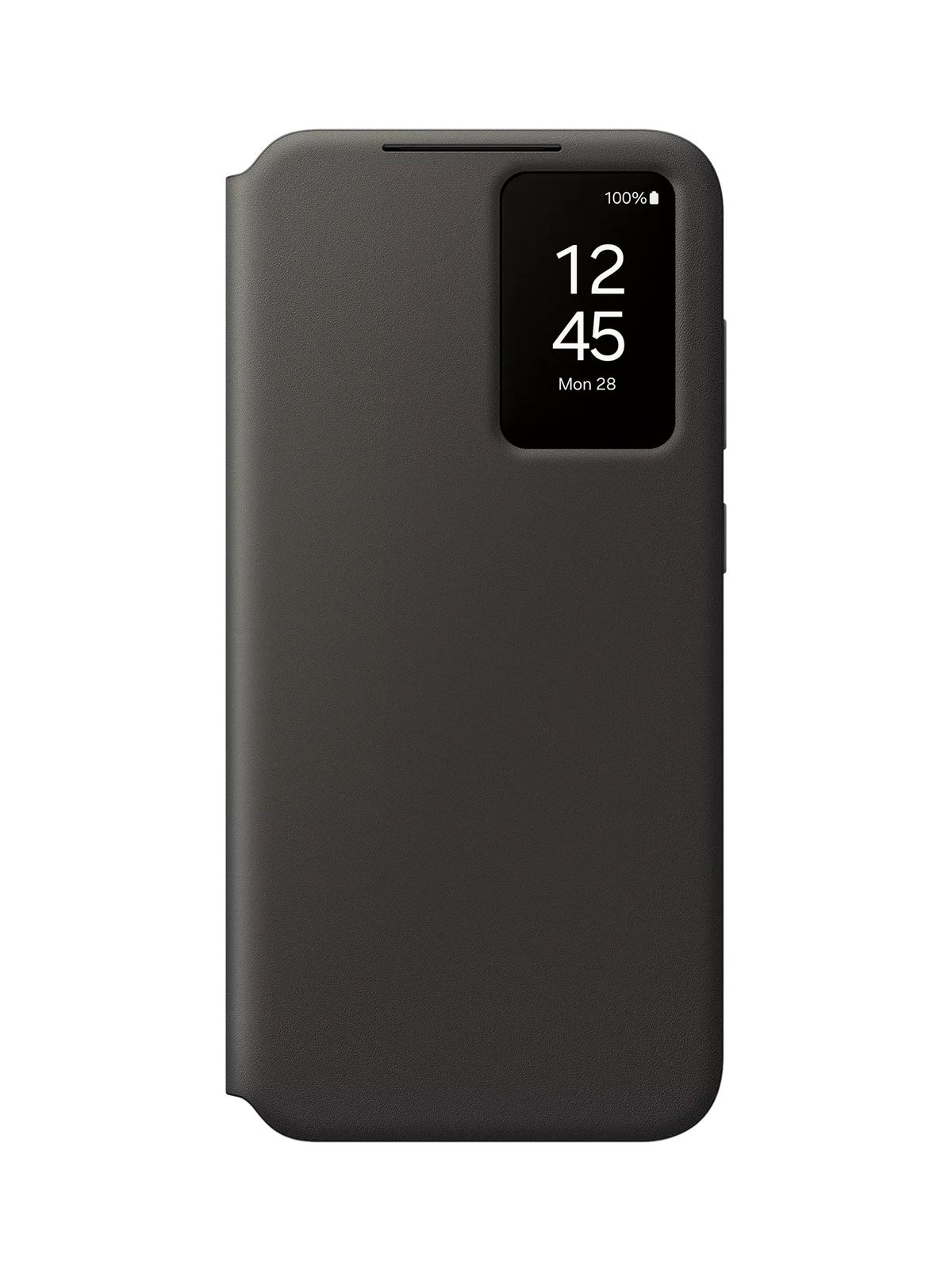 Samsung S24 FE Smart View Wallet Case Black, imported from the UK
