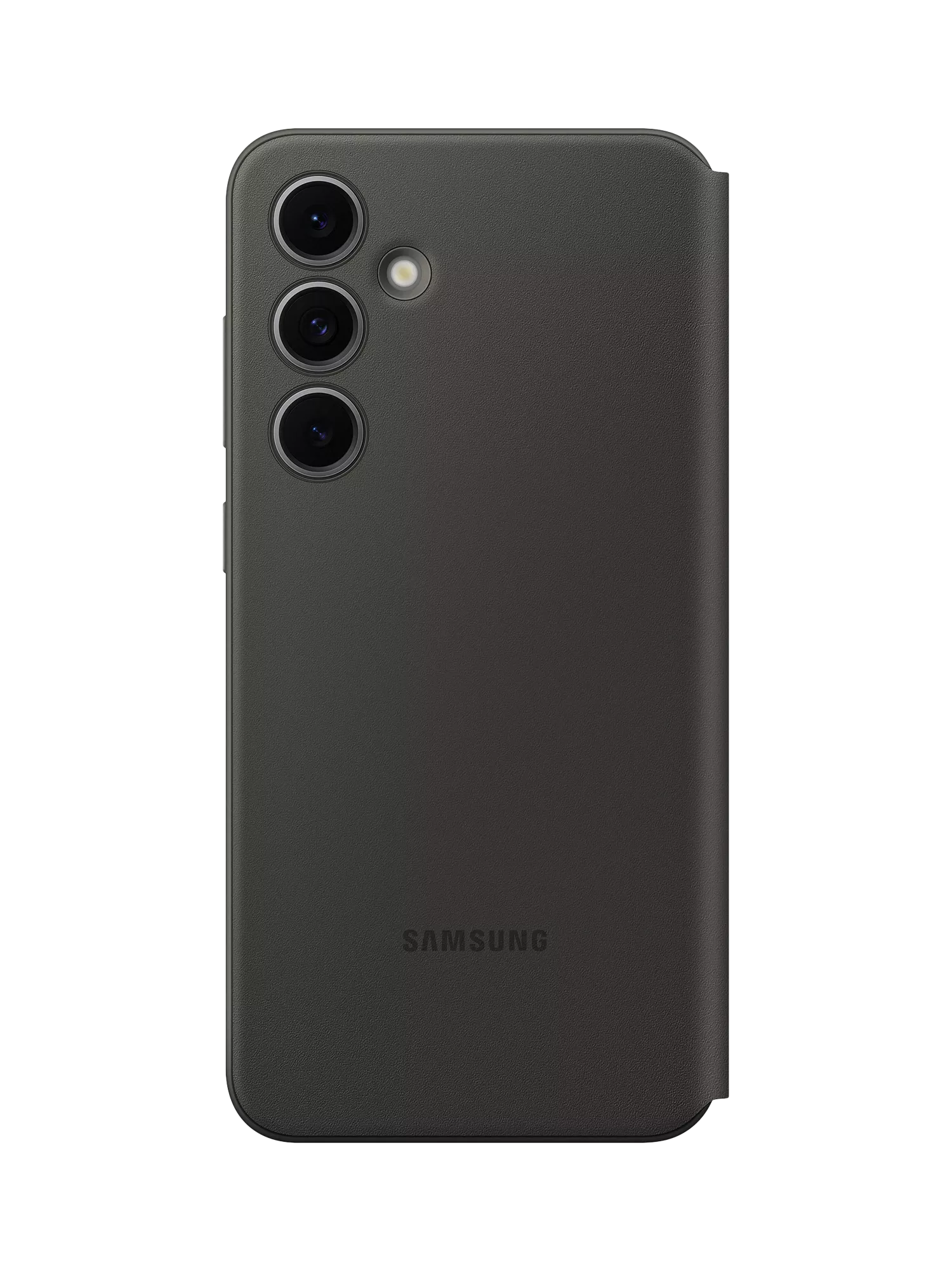 Samsung S24 FE Smart View Wallet Case Black, imported from the UK
