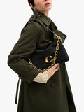 Coach Tabby crossbody bag chunky chain leather (British brand)