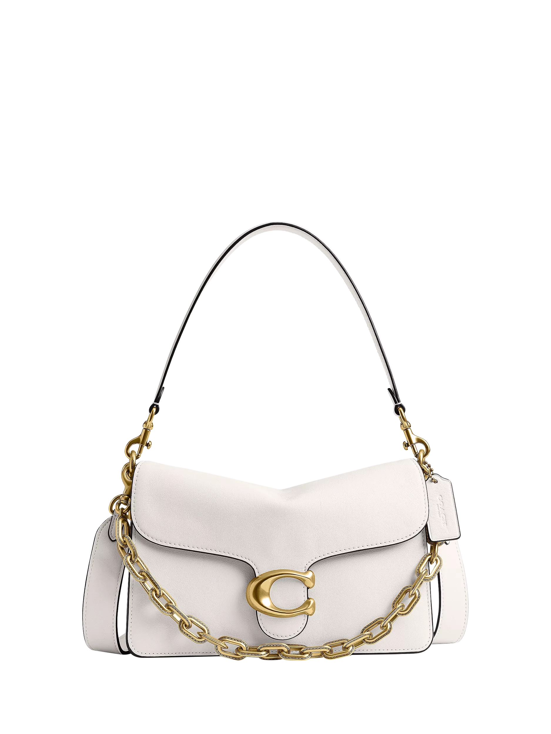 Coach Chain Tabby Leather Crossbody Bag