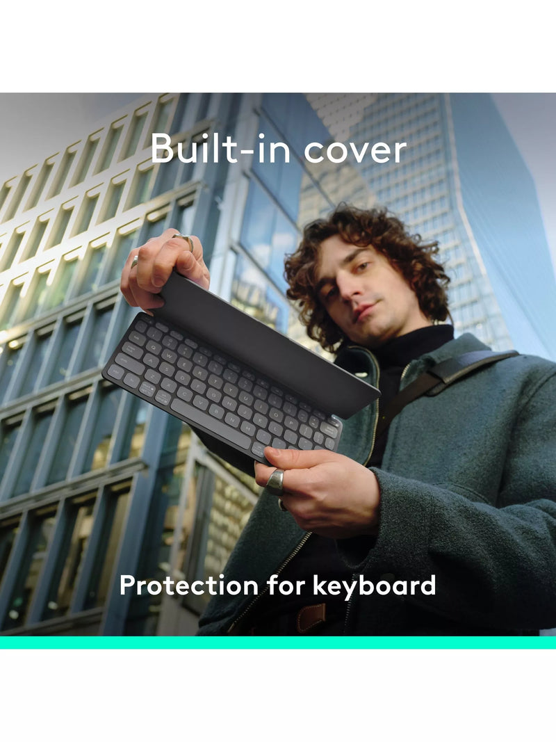 Logitech Keys-to-Go 2 wireless keyboard Graphite - British product