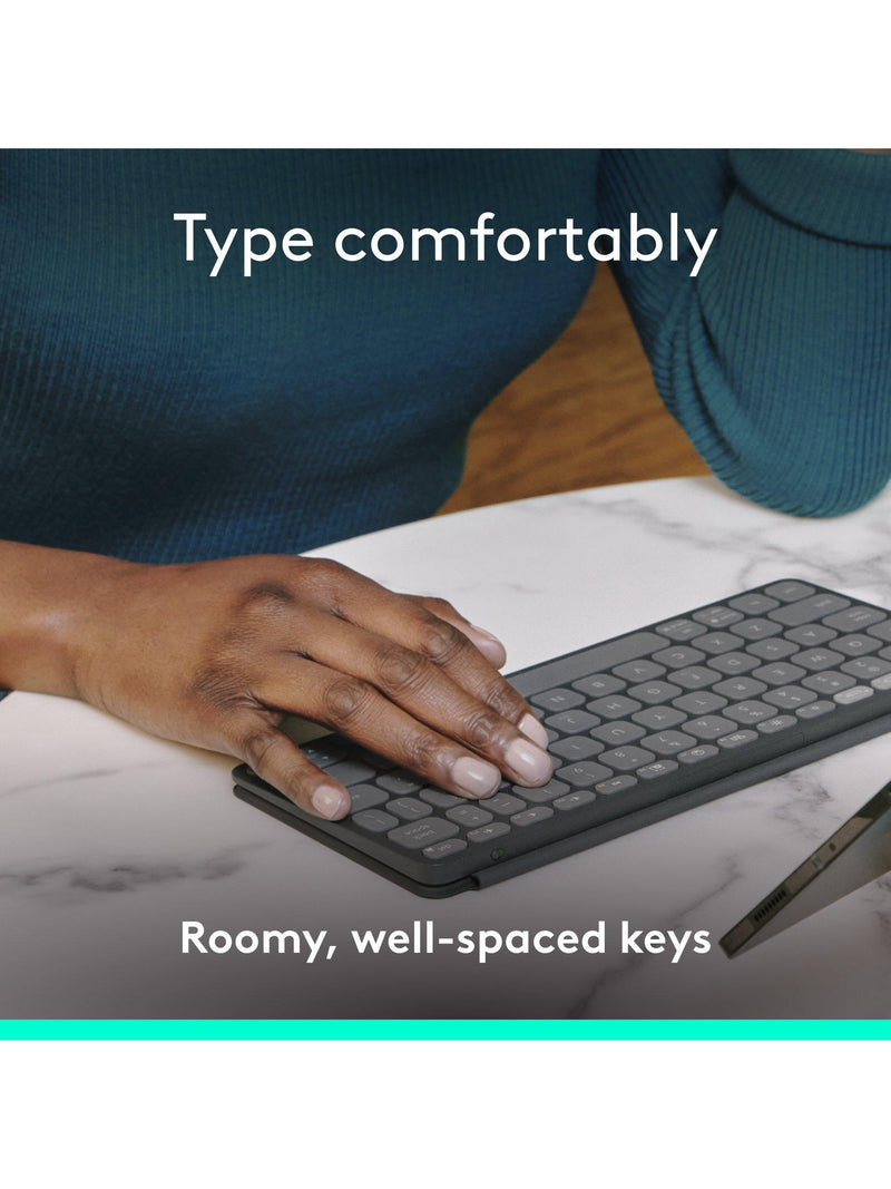 Logitech Keys-to-Go 2 wireless keyboard Graphite - British product