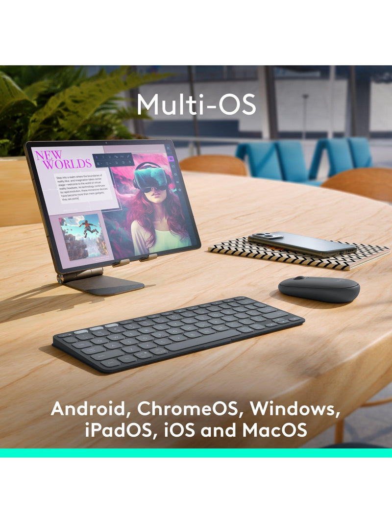 Logitech Keys-to-Go 2 wireless keyboard Graphite - British product