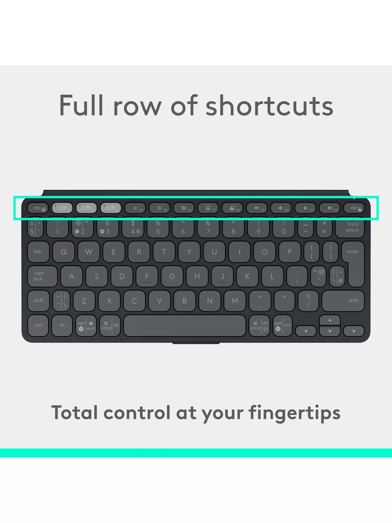 Logitech Keys-to-Go 2 wireless keyboard Graphite - British product