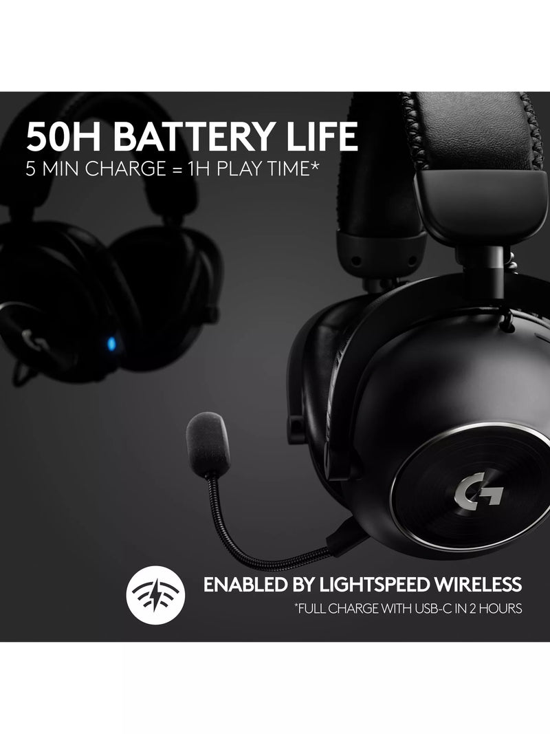 Logitech Pro X 2 Lightspeed wireless gaming headset - British product