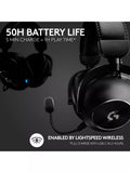 Logitech Pro X 2 Lightspeed wireless gaming headset - British product