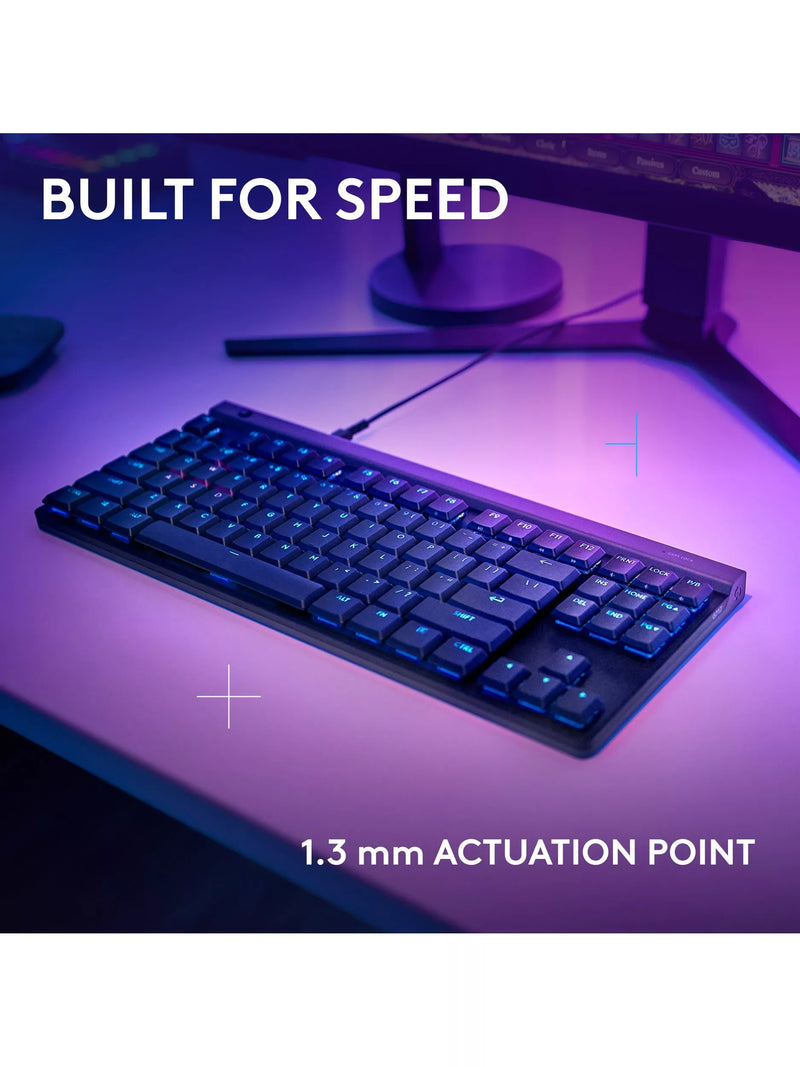 Logitech G515 TKL tenkeyless gaming keyboard - (British brand)