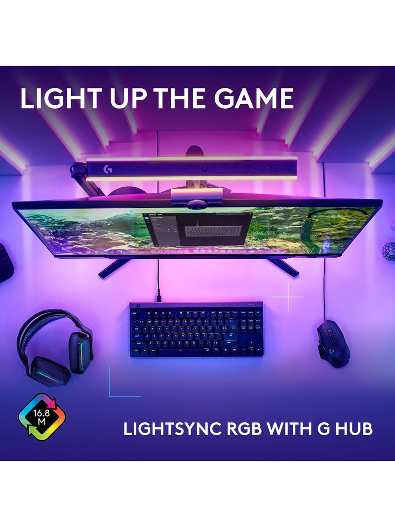 Logitech G515 TKL tenkeyless gaming keyboard - (British brand)
