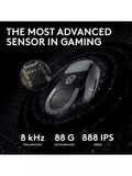 Logitech G PRO X Superlight 2 wireless gaming mouse Black (British brand)