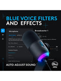 Logitech Yeti GX dynamic RGB gaming microphone - British product