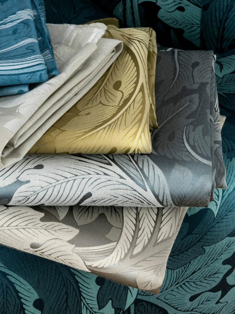 Clarke & Clarke Acanthus Jacquard furnishing fabric, British product