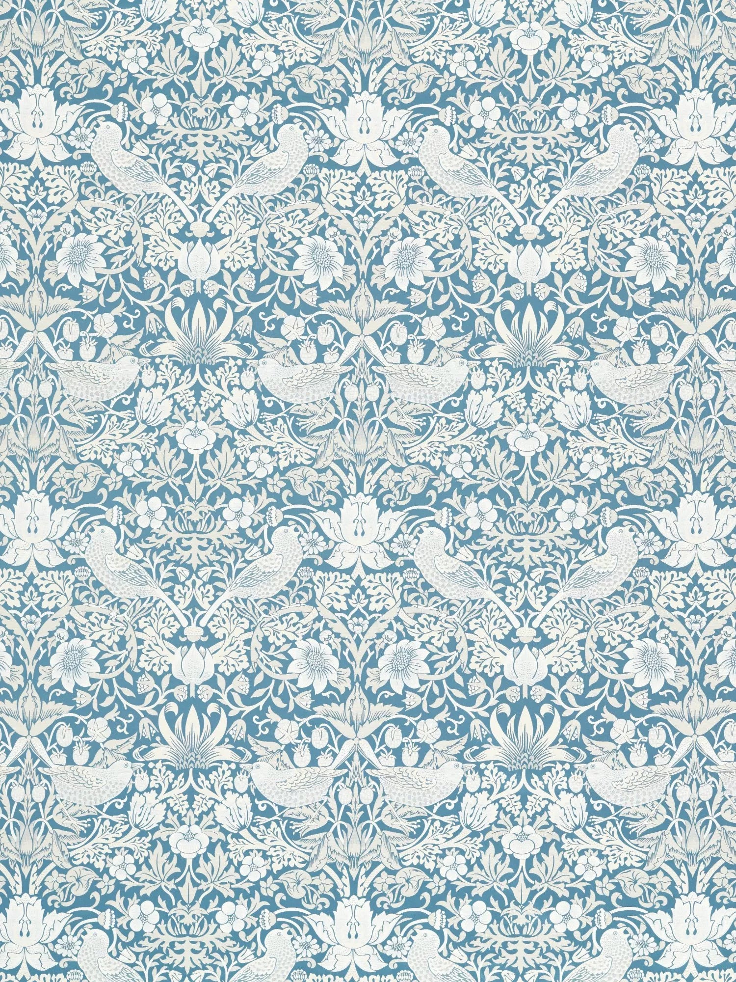 Clarke & Clarke Strawberry Thief jacquard fabric, UK version