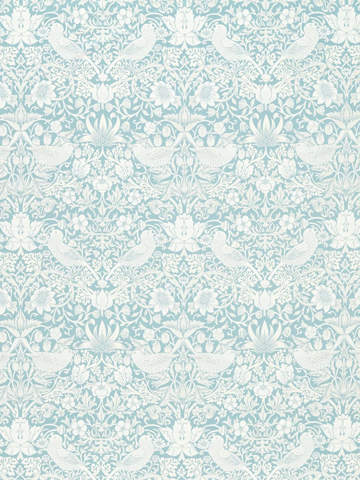 Clarke & Clarke Strawberry Thief Jacquard Furnishing Fabric