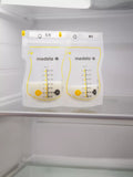 Medela easy pour breastmilk storage bags, pack of 50, imported from the UK