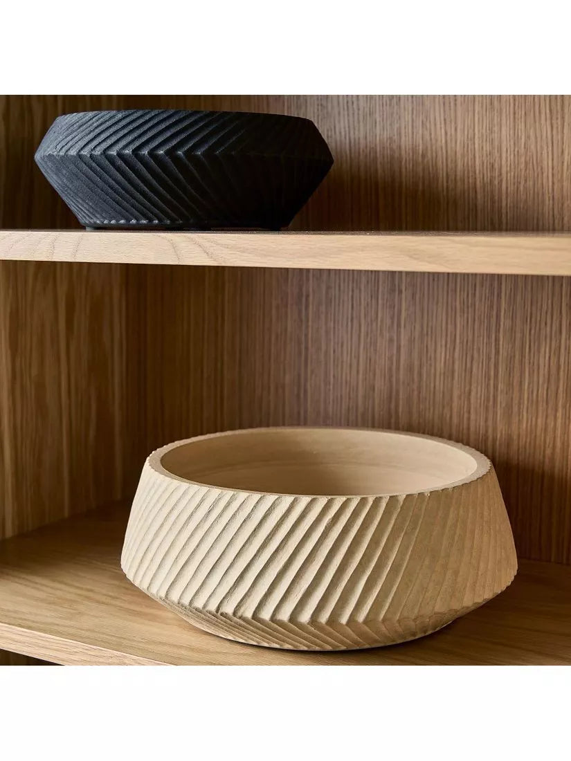 west elm ceramic bowl ivory 37cm (British brand)