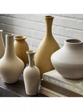 west elm Ceramic Tabletop Vase, H21cm, Neutral